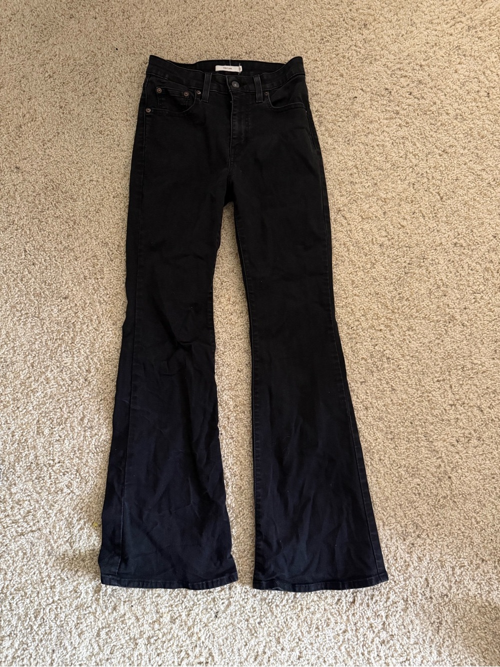 Levi's Black Flare Jeans